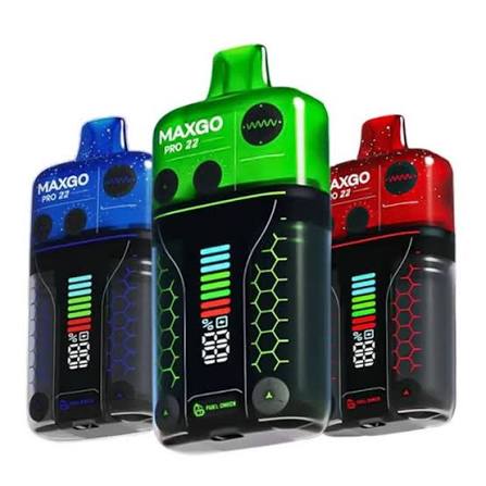 پاد یکبارمصرف مکس گو 22 هزار پاف maxgo pro22 puffs